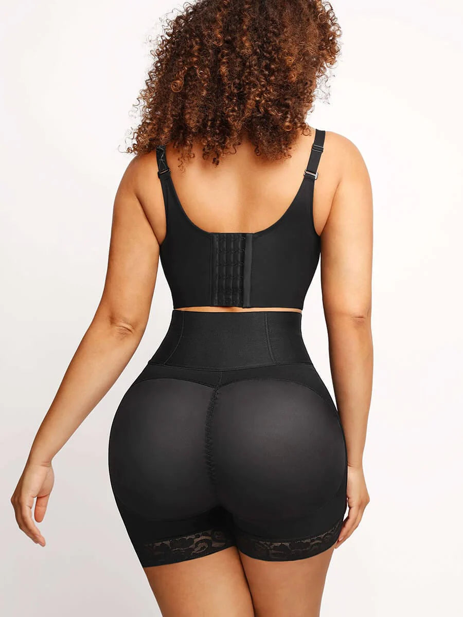 Butt Lifter Tummy Control Mid Waisted Thigh Shaper Shorts